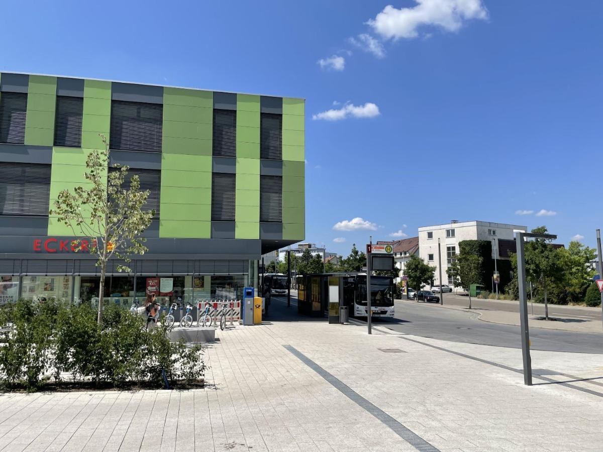 Hotel-Am-Bahnhof Stuttgart-Ditzingen Exterior foto